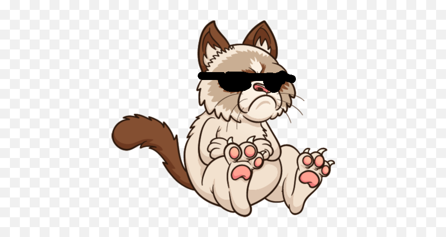 Mlg Grumpy Cat - Grumpy Cat Emoji,Grumpy Cat Emoji Png