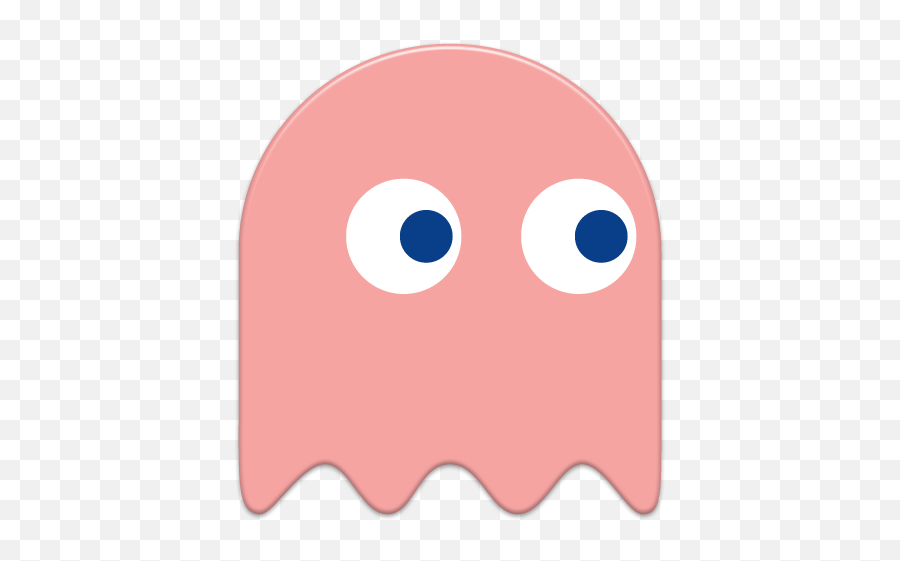 Pacman 4 Ghosts - Pac Man Fantasma Rosa Emoji,Rip Pacman Emoticon?