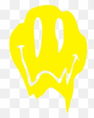 Smiley Clipart Acid - Transparent Melting Smiley Face Png Emoji,Melting Emoji