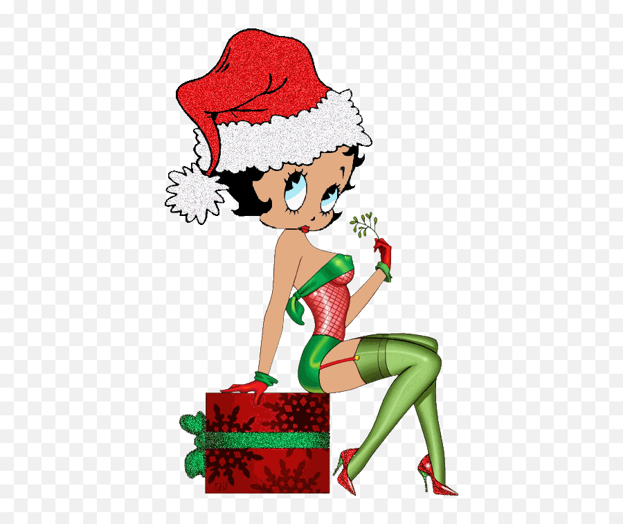 Free Betty Boop Christmas Card - Betty Boop Christmas Emoji,Betty Boop Emoji