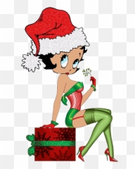 Free Betty Boop Christmas Card - Betty Boop Christmas Emoji,Betty Boop Emoji