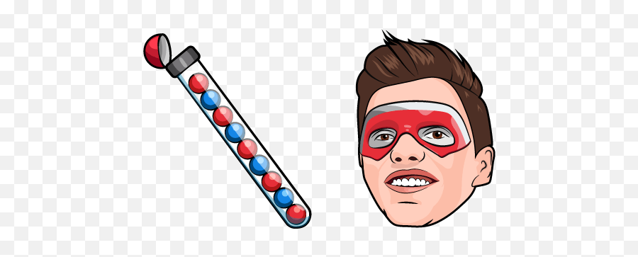 Captain Man And Kid Danger Bubble Gum - Kidrizi Henry Danger Bubble Gum Emoji,Emojis Blowing Bubble Gum