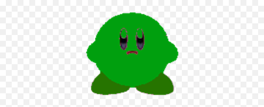 Green Kirby - Roblox Dot Emoji,Kirby Emoticon