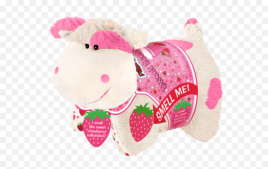 30 Pillow Pets Ideas Animal Pillows Pets Pillows - Strawberry Milkshake Cow Pillow Pet Emoji,Emoticon Character Plush Accent Pillow