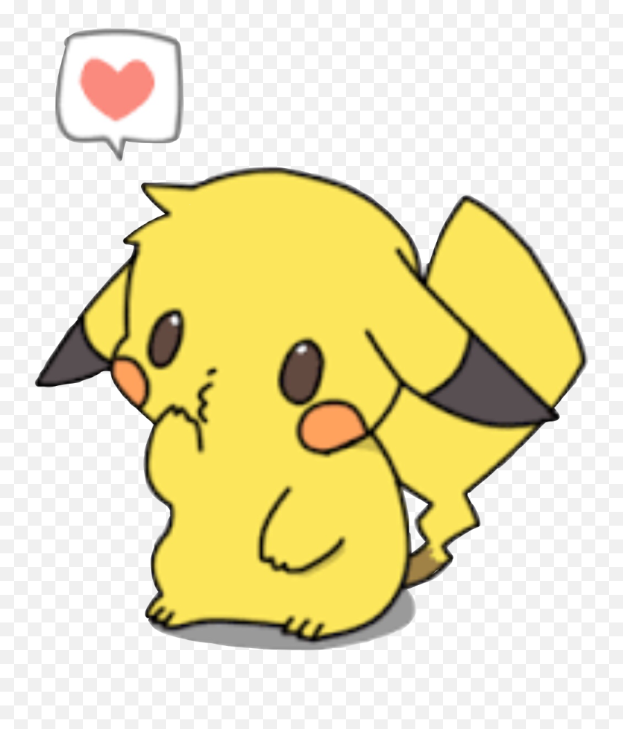 The Coolest Anime Stickers On Picsart - Kawaii Pikachu Emoji,Cute Animie Emojis