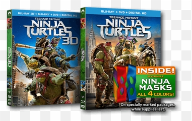 Download Tmnt Movie Bluray Dvd - Teenage Mutant Ninja Turtles Dvd Mask Emoji,Emoji Movie On Dvd
