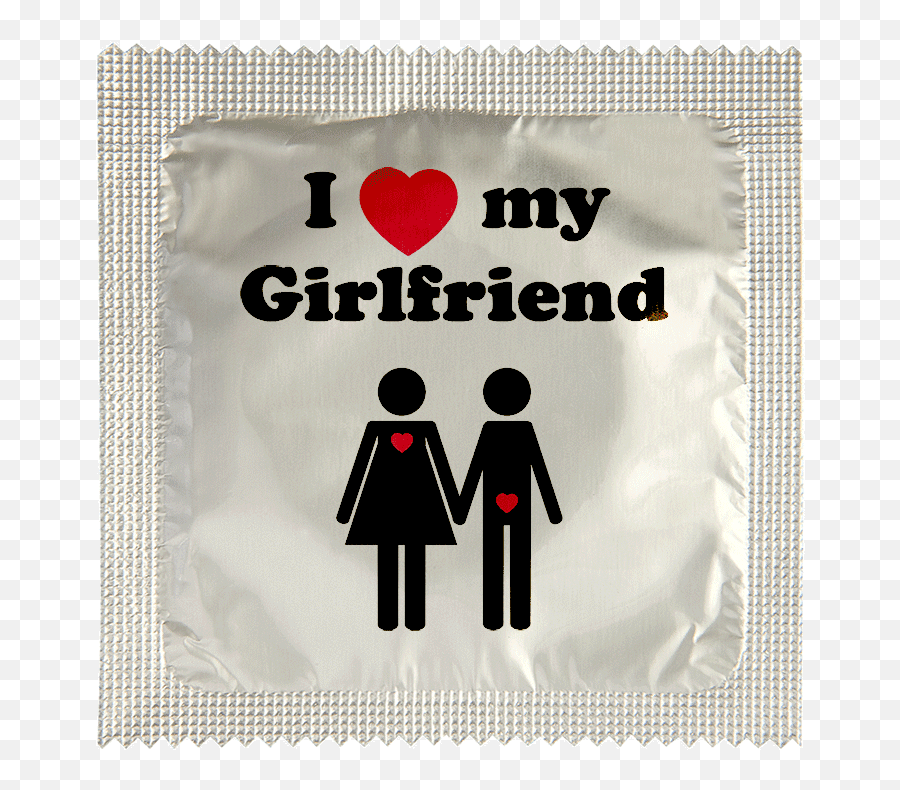 Condom I Love My Girlfriend - Love Emoji,Girlfriend Emoji