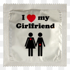 Condom I Love My Girlfriend - Love Emoji,Girlfriend Emoji