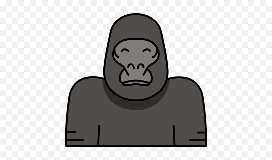 Gorilla Png Designs For T Shirt U0026 Merch - Ugly Emoji,Where Is The Gorilla Emoji