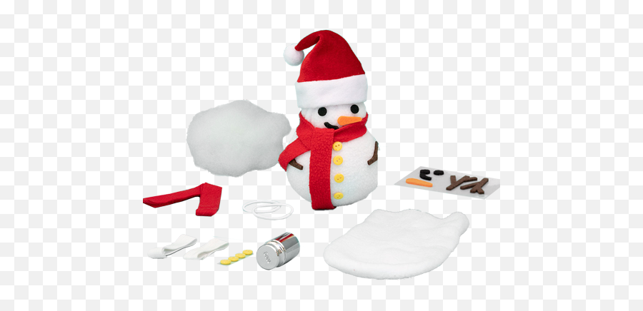 Snowman Wobbler - Santa Claus Emoji,Easy Emotions Crafts For Wobblers