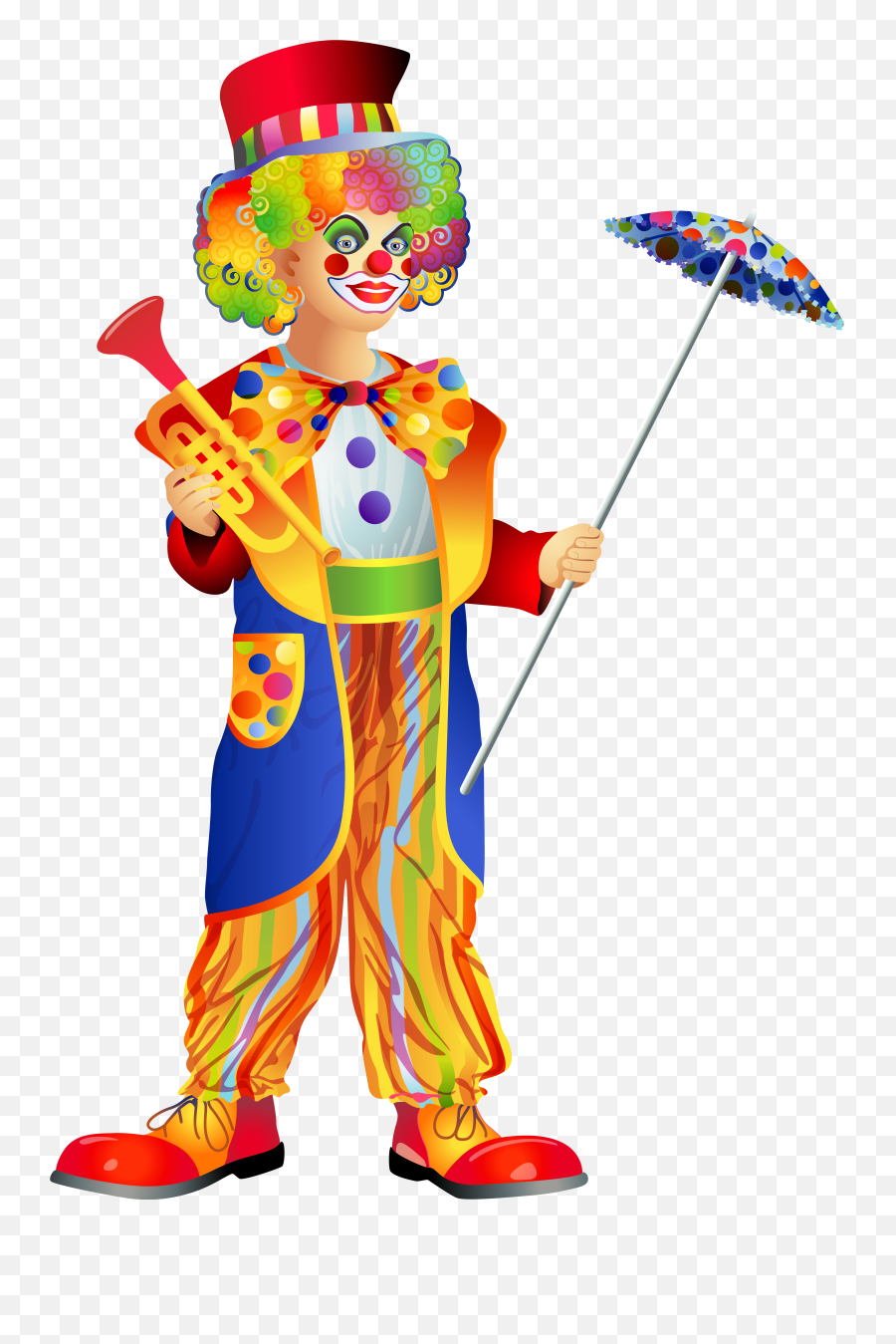 Clown Clip Art Image - Clipartix Transparent Circus Clown Png Emoji,Cowboy Clown Emoji
