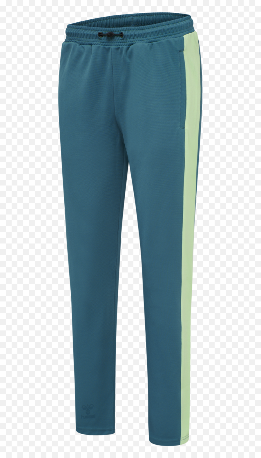 Hummel Action Training Pants Woman - Blue Coralgreen Ash Solid Emoji,Custom Emoji Joggers