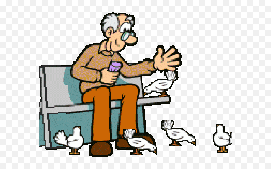Animation Clipart Grandpa - Animated Gif Old Person Png Emoji,Oldperson Emoticon