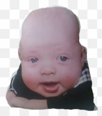Personalized Person Shaped Photo Pillow - Baby Looking Curiously At Things Emoji,Personalized Emoji Pillows