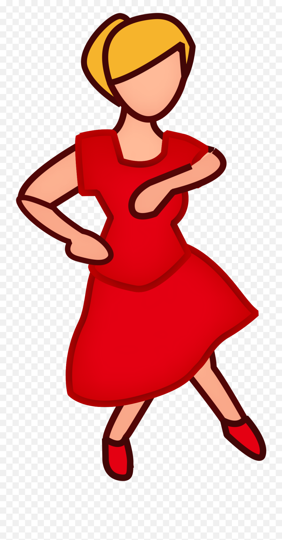Filepeo - Dancer3svg Wikimedia Commons Emoji,One Piece Emojis Png