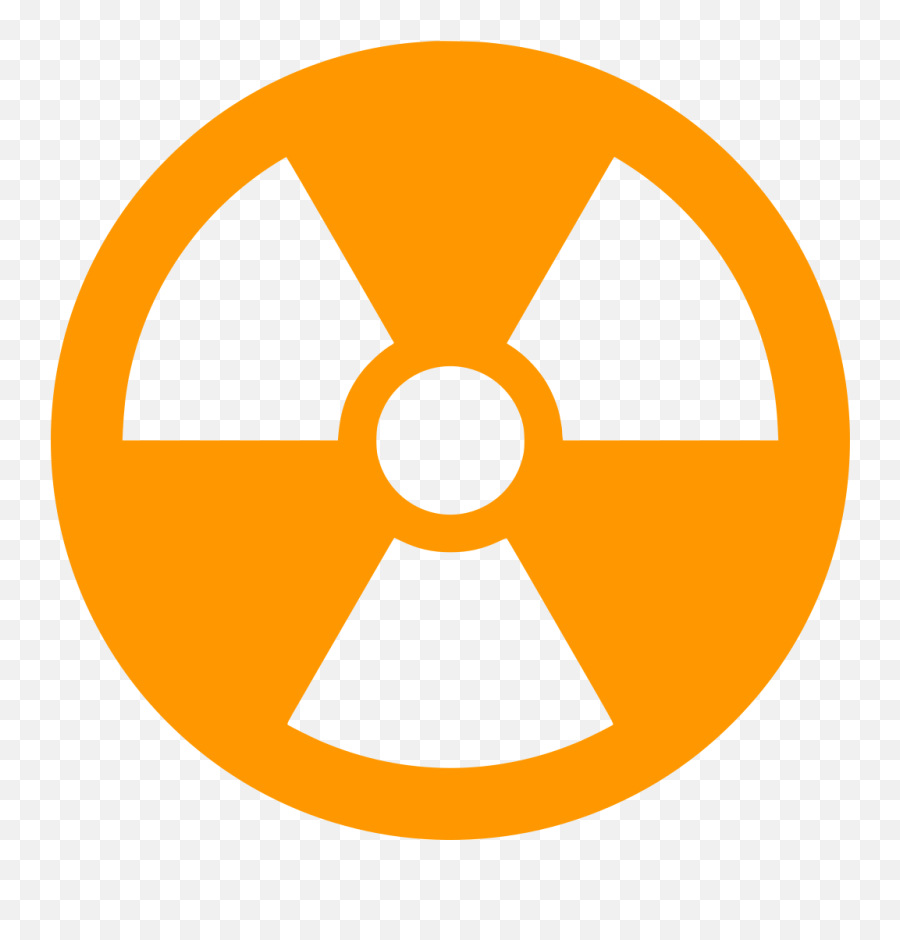 Download Hd Svg Radioactive Nuclear Free Image Icon Silh Emoji,Orange Circle Emoji