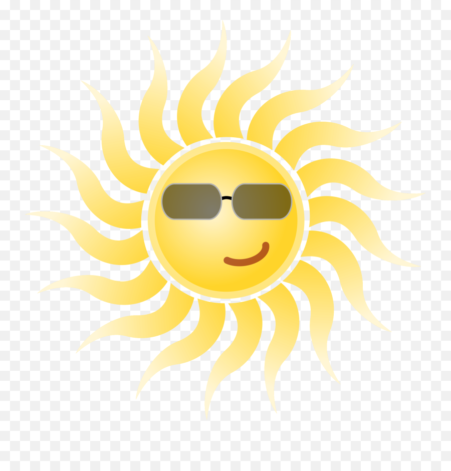 Filesun Wearing Sunglassessvg - Wikimedia Commons Sun With Sunglasses Transparent Png Emoji,Sun Emoticon Text