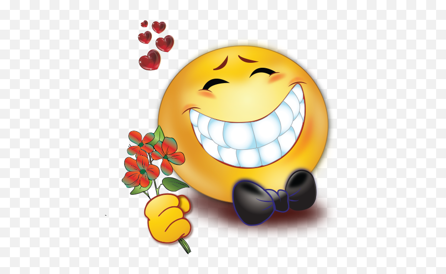 Big Loving Smile Emoji - Loving Smile,Huge Emojis