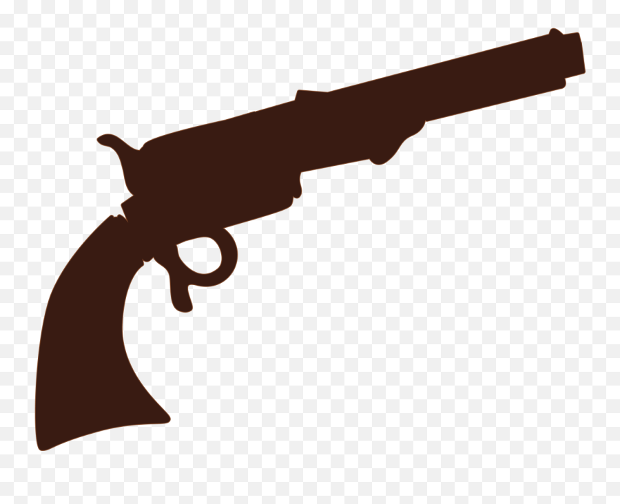 Gun Svg Images - Long Barrel Gun Svg Emoji,Cowboy Gun Emoji