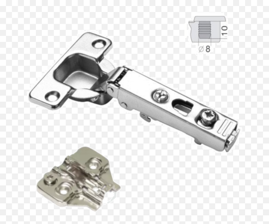 Kitchen Cabinet Standard Door Hinge 110 Degree Gtv Stainless - Solid Emoji,Emoji Plastic Table Cover