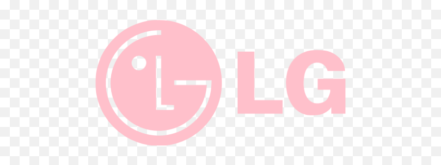 Pink Lg Icon - Lg Pink Logo Png Emoji,Aesthetic Steam Emoticons