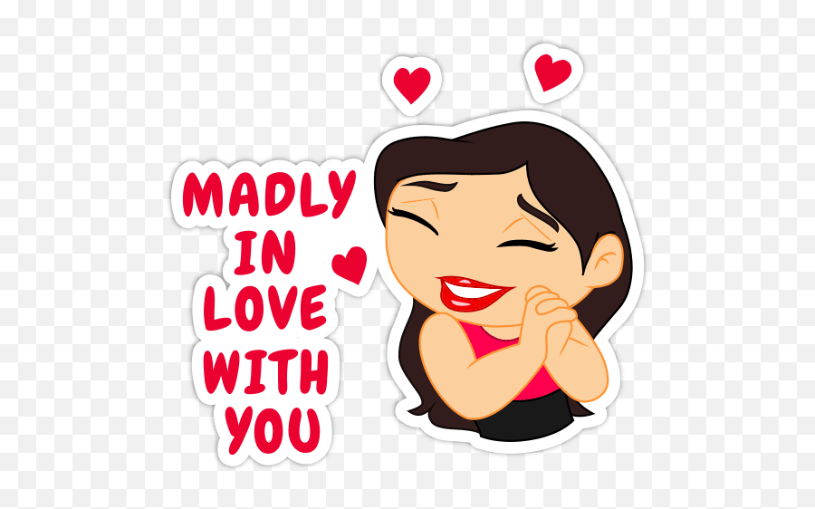 Love Quotes Stickers To Display Affection To Your Loved One - Happy Emoji,Emoji Love Quotes