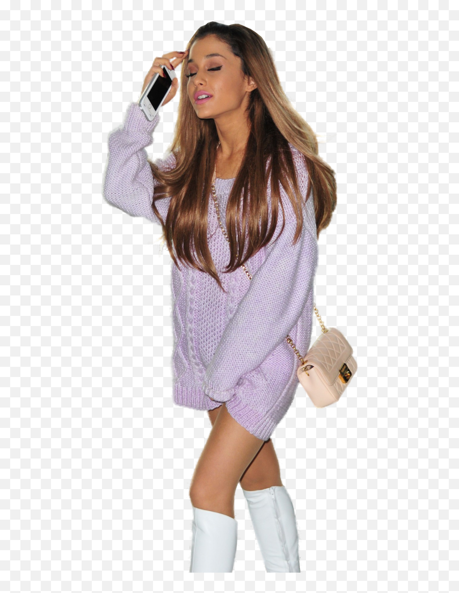 Ariana Grande Purple Png - Long Sleeve Emoji,Ariana Grande Emoji Shirt