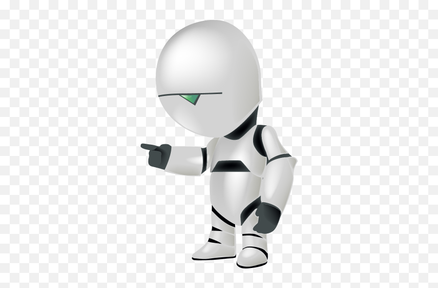 Paranoid Android Icon - Marvin Paranoid Android Png Emoji,Paranoid Emoji