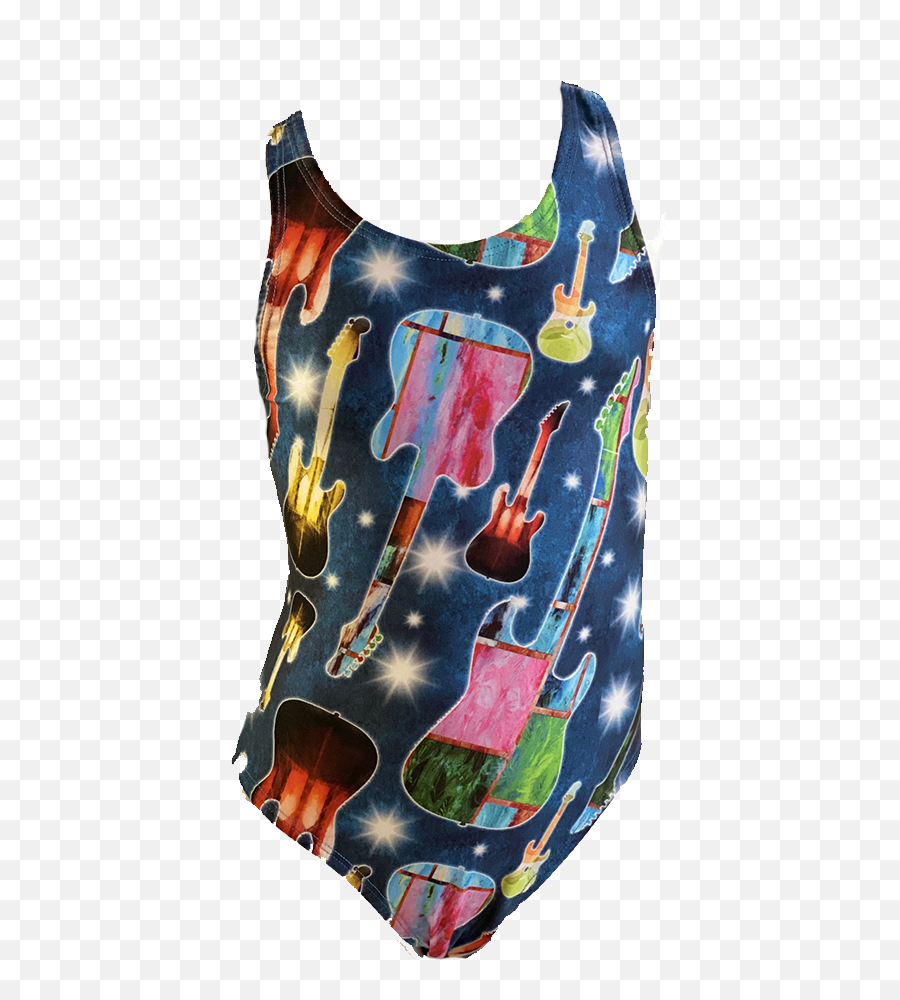 Toogs Fastback Swimsuit In Blue With - Sleeveless Emoji,Emoji Swimming Suits