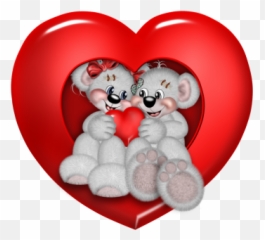 Valentin Nap - Imágenes De Osos Y Corazones Emoji,Do It Yourself Emoji Photo Booh