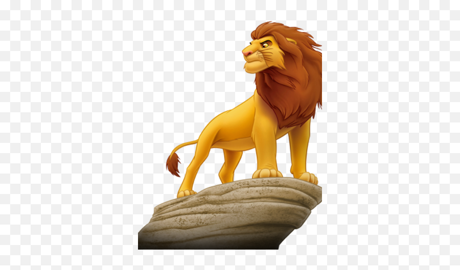 Simba - Mufasa Lion King Png Emoji,Live Action Lion King Needs More Emotions In Faces