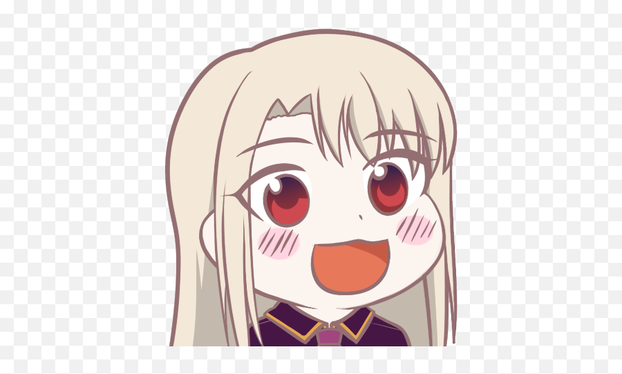 Chibi Anime Fate Stay Night - Loli Chibi Emoji,Fate Stay Night Meme Emoji