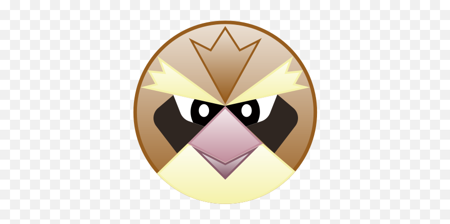 Cute Bird Pidgey Monster Pokemon - Icon Pidgey Emoji,Pokemon Go Emoji Pack