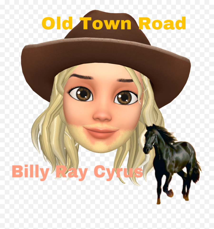 Oldtownroad Picsart Horse Sticker - Costume Hat Emoji,Old Town Road Emoji