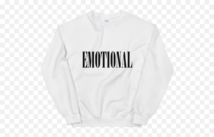 Emotional Crewneck Sweatshirt - Pearson Convention Centre Emoji,Emotions List With Faces Samsung