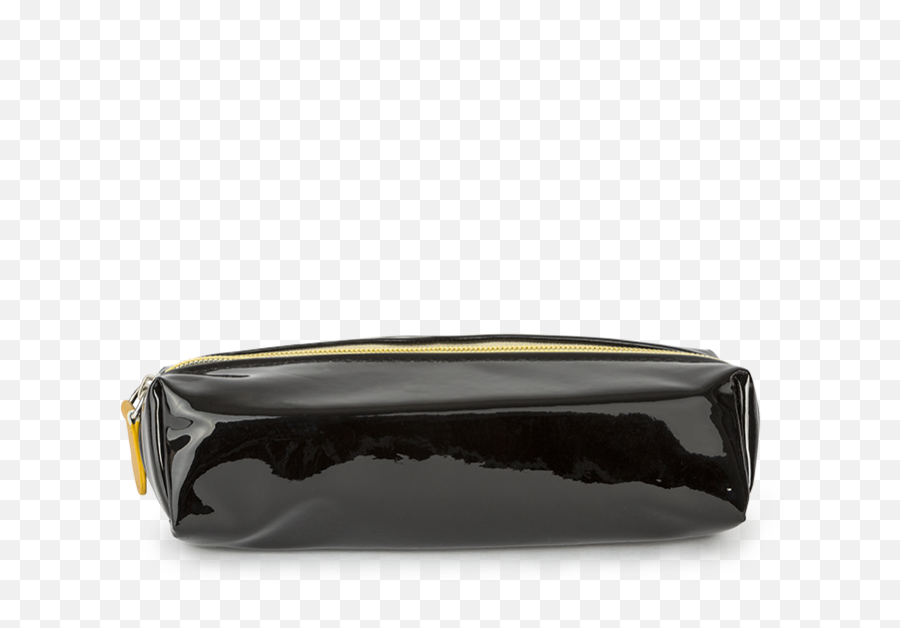 Download Gloss Black Pencil Case - Pencil Case Png Image Handbag Style Emoji,Emoji Pencil Pouch