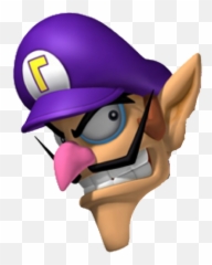 Waluigi Face Png 4 Png Image - Waluigi Knows Your High At Work Emoji,Waluigi Emoji