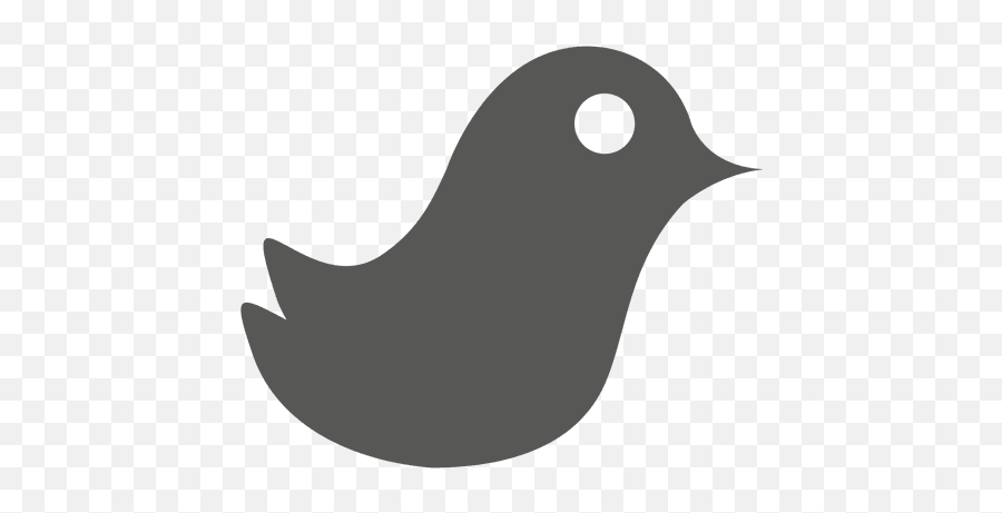 Cute Bird Flat Icon - Bird Logo Icon Transparent Emoji,Bird Emoji Pillows