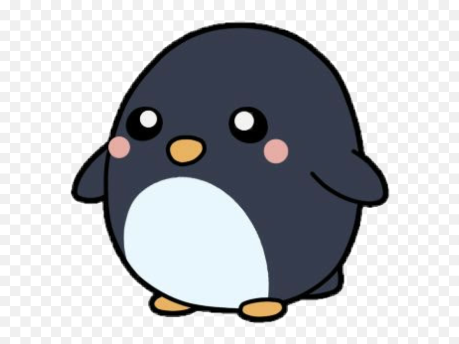 Penguin Sticker By Anscruz22 - Cartoon Cute Kawaii Penguin Emoji,Penguin Emoji Text
