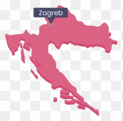 Zagreb - Trainplanet Croatia Counties Map Jpg Emoji,It's Just Emotion From 80's