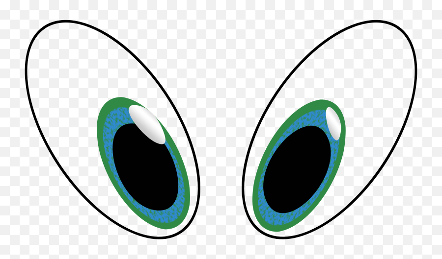 Cartoon Eyes - Funny Eyes Png Cartoon Emoji,Emotion Image Cartoon Color