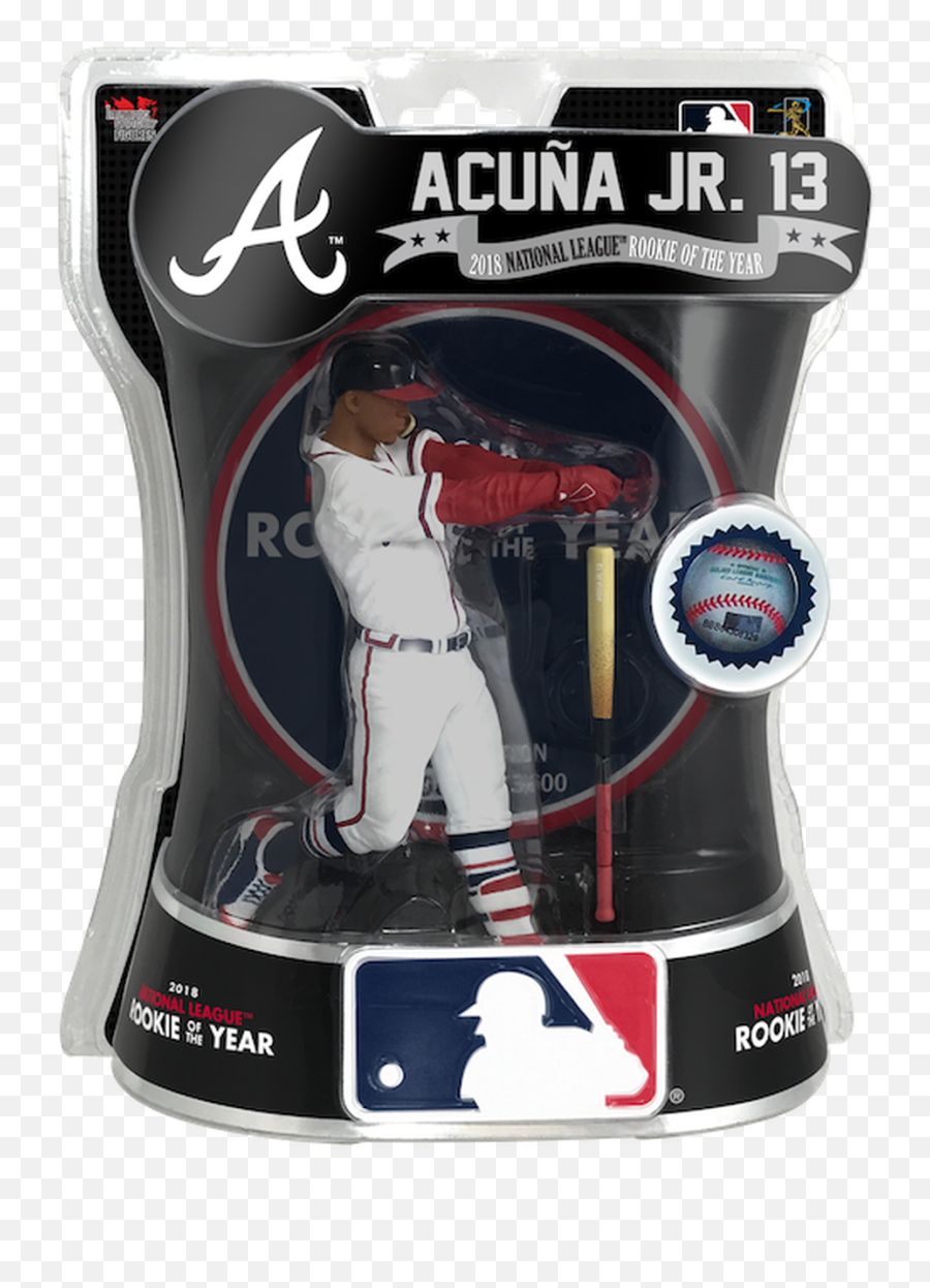 Ronald Acuna Jr Atlanta Braves Nl Rookie Of The Year Limited Edition Mlb 6 Figure 3600 Emoji,1995 Emotion Ken Griffey