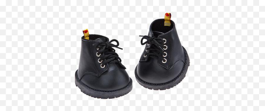 Black Combat Boots Build - Abear Black Combat Boots Round Toe Emoji,Adult Emoji Slippers