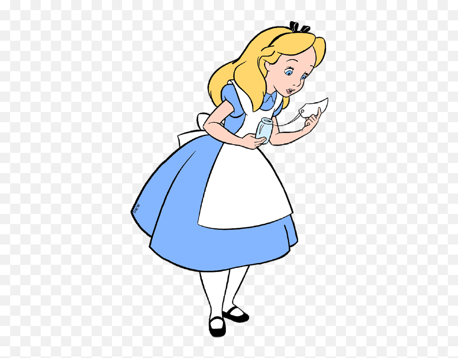 Alice In Wonderland Disney Alice Clip Art Images 2 Galore 2 - Alice In Wonderland Disney Clipart Emoji,Alice In Wonderland Emojis