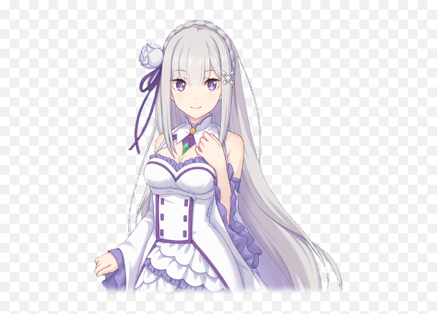 Episode 5 The Advancing Pious Retable In A Different - Emilia Re Zero Png Emoji,Anime Where The Main Character Suppresses Emotions