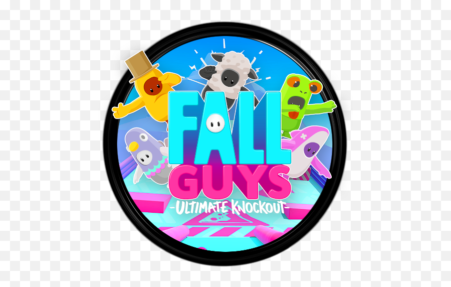 Fall Guys Ultimate Knockout Folder Icon - Designbust Emoji,Fallout Text Emojis