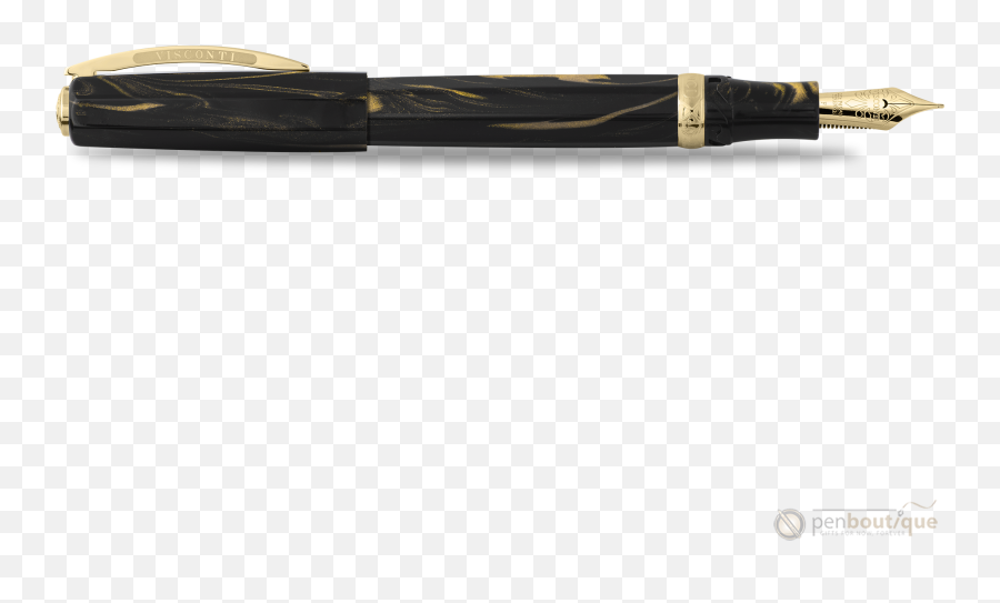 Visconti Fountain Pen - Medici Dynasty Black Basilica Emoji,Facebook Emoticons Pen And Lock