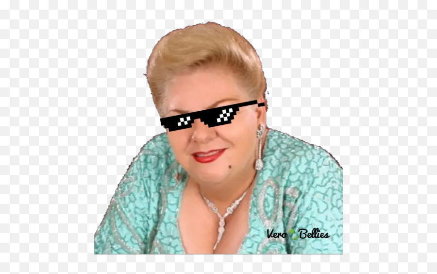 Paquita La Del Barrio Stickers For Whatsapp Emoji,Emojis Con Lentes