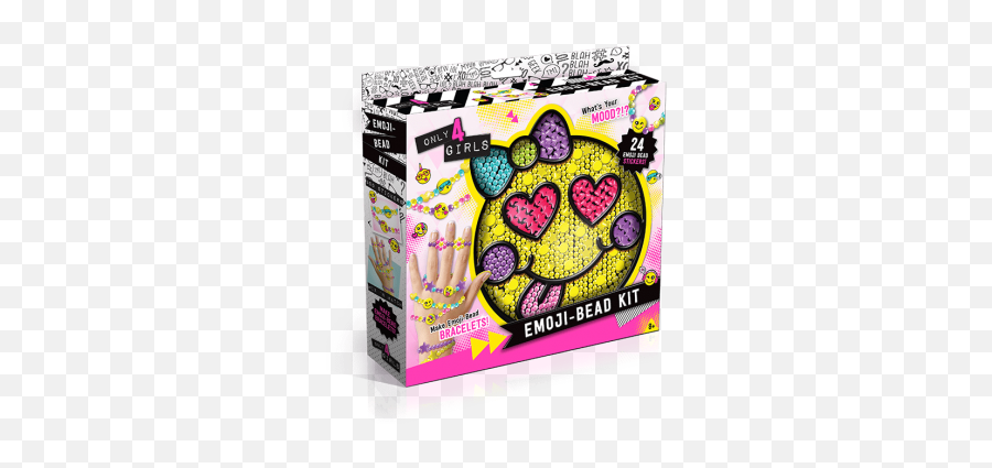 Emoji - Bead Kit Only 4 Girls Canal Toys Toy Craft Kit,Secret Emoji