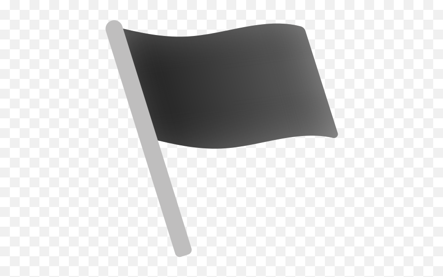 Black Flag Emoji - Emoji Bandera Negra,White Flag Emoji